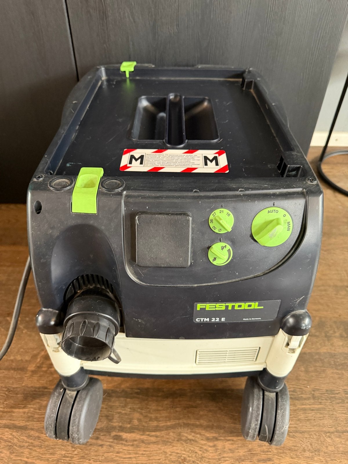 Festool CTM 22 E stofzuiger met accessoires, Witgoed en Apparatuur, Inclusief accessoires, Zo goed als nieuw, Industriële stofzuiger