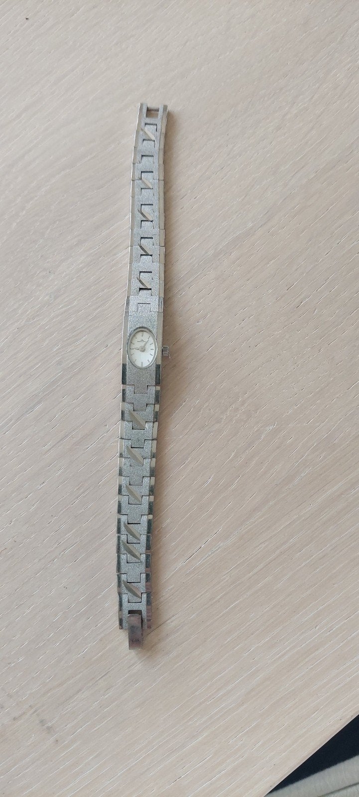 Vintage Commodoor Dameshorloge, Ophalen, Gebruikt, Staal, Overige merken