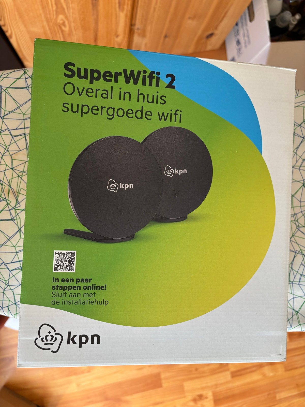 2 ongebruikte wifi verstekers - KPN SuperWifi, Computers en Software, WiFi-versterkers, Verzenden, Nieuw
