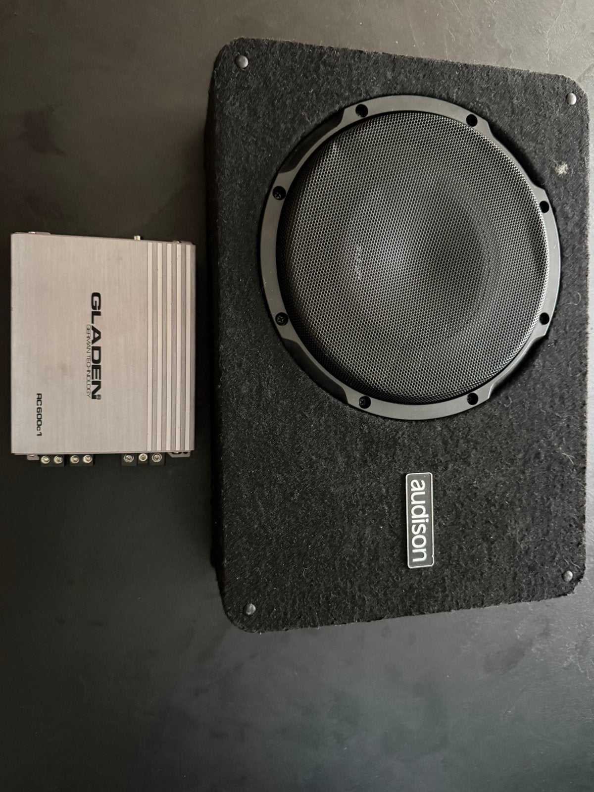 Audison ABPX 10 met Gladen rc600c1 versterker, Auto diversen, Ophalen of Verzenden, Zo goed als nieuw