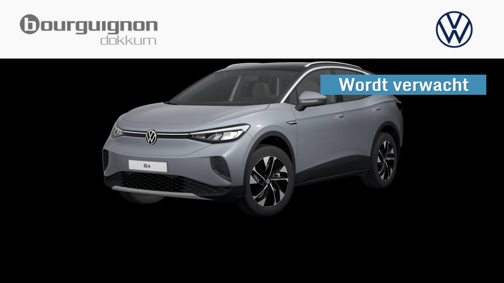 Volkswagen ID.4 Pro 77 kWh | Wordt verwacht | Trekhaak | War, Auto's, Automaat, Gebruikt, Zwart, 528 km