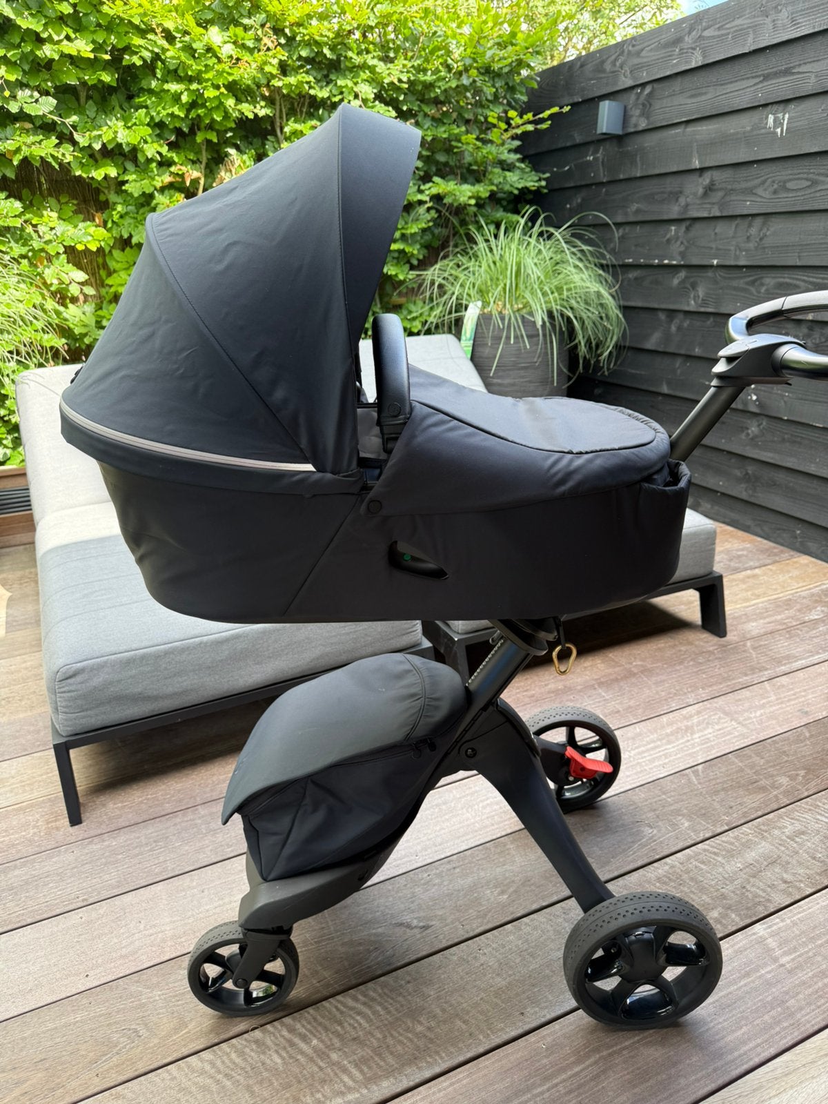 Stokke Xplory X zwart, Kinderen en Baby's, Buggy's, Ophalen, Zo goed als nieuw