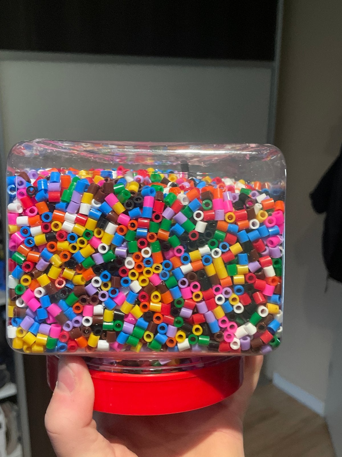 IKEA Pyssla strijkkralen - Grote pot vol, Gebruikt, Overige thema's, Meerkleurig, Ophalen of Verzenden