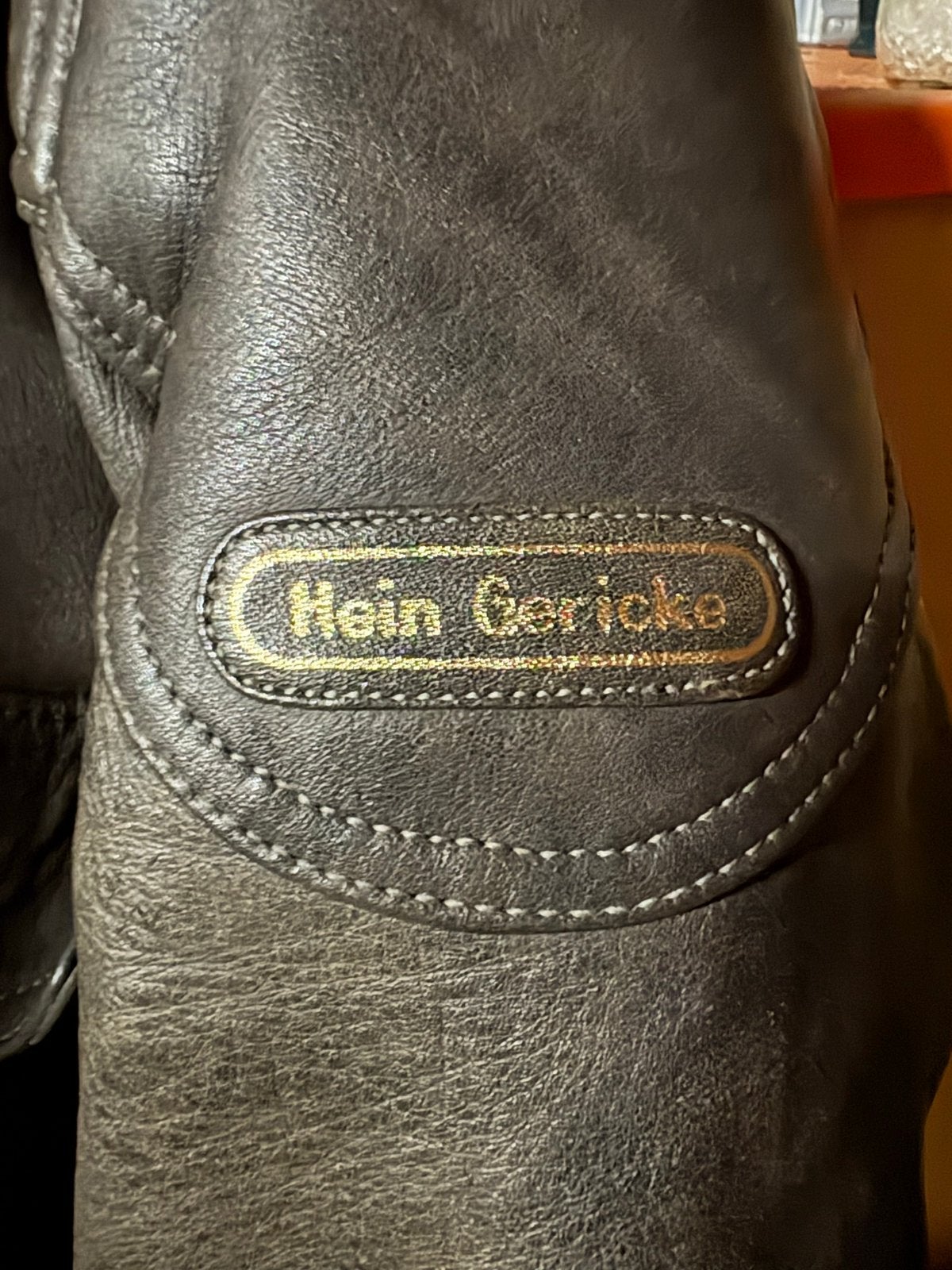 Hein Gericke Leren Motorjas Maat M, Ophalen of Verzenden, Tweedehands, Heren, Jas | leer