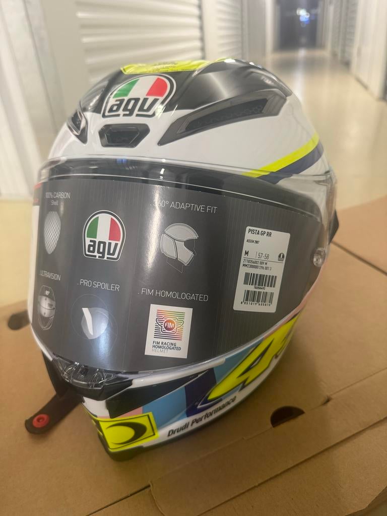 AGV Pista GP RR Assen 2007 Helm - Nieuw, Maat M, Nieuw met kaartje, M, Ophalen of Verzenden, Integraalhelm