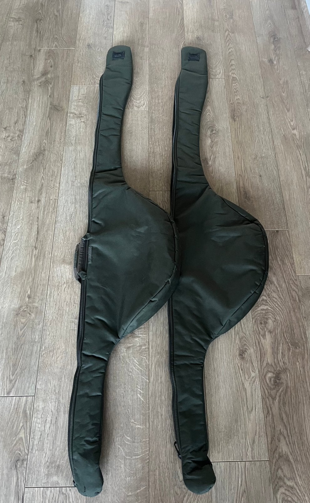2x Nash Single Rod sleeves 10ft, Watersport en Boten, Ophalen of Verzenden, Gebruikt, Overige typen