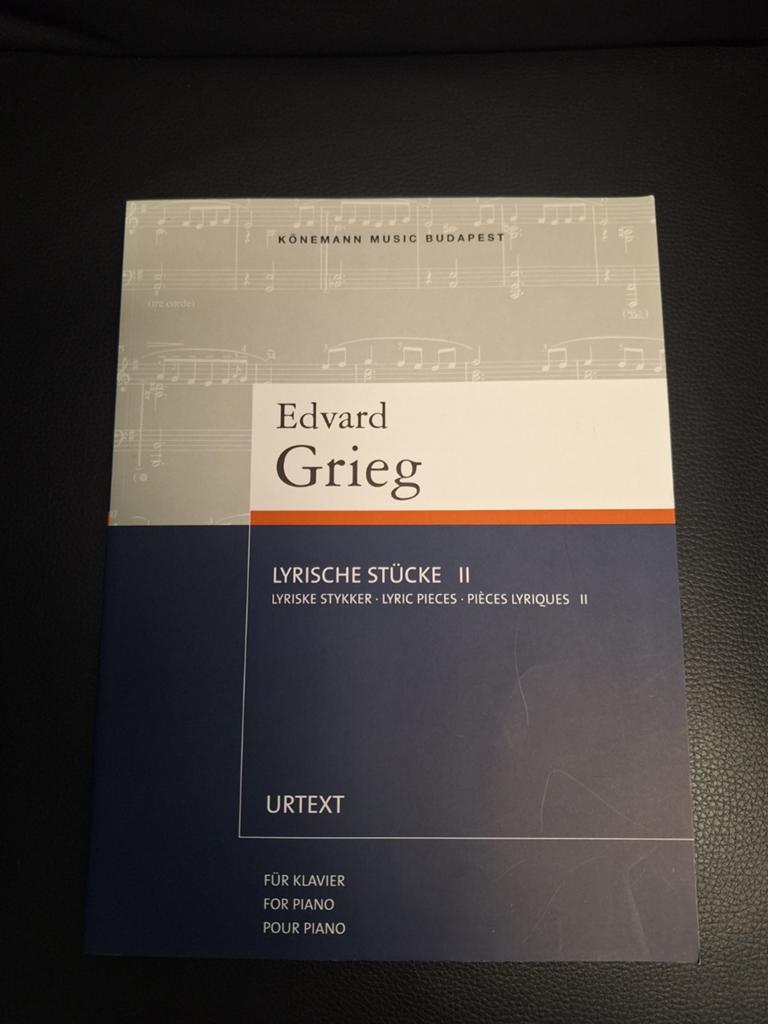 Grieg, boek voor piano, Boeken, Ophalen, Zo goed als nieuw, Artiest