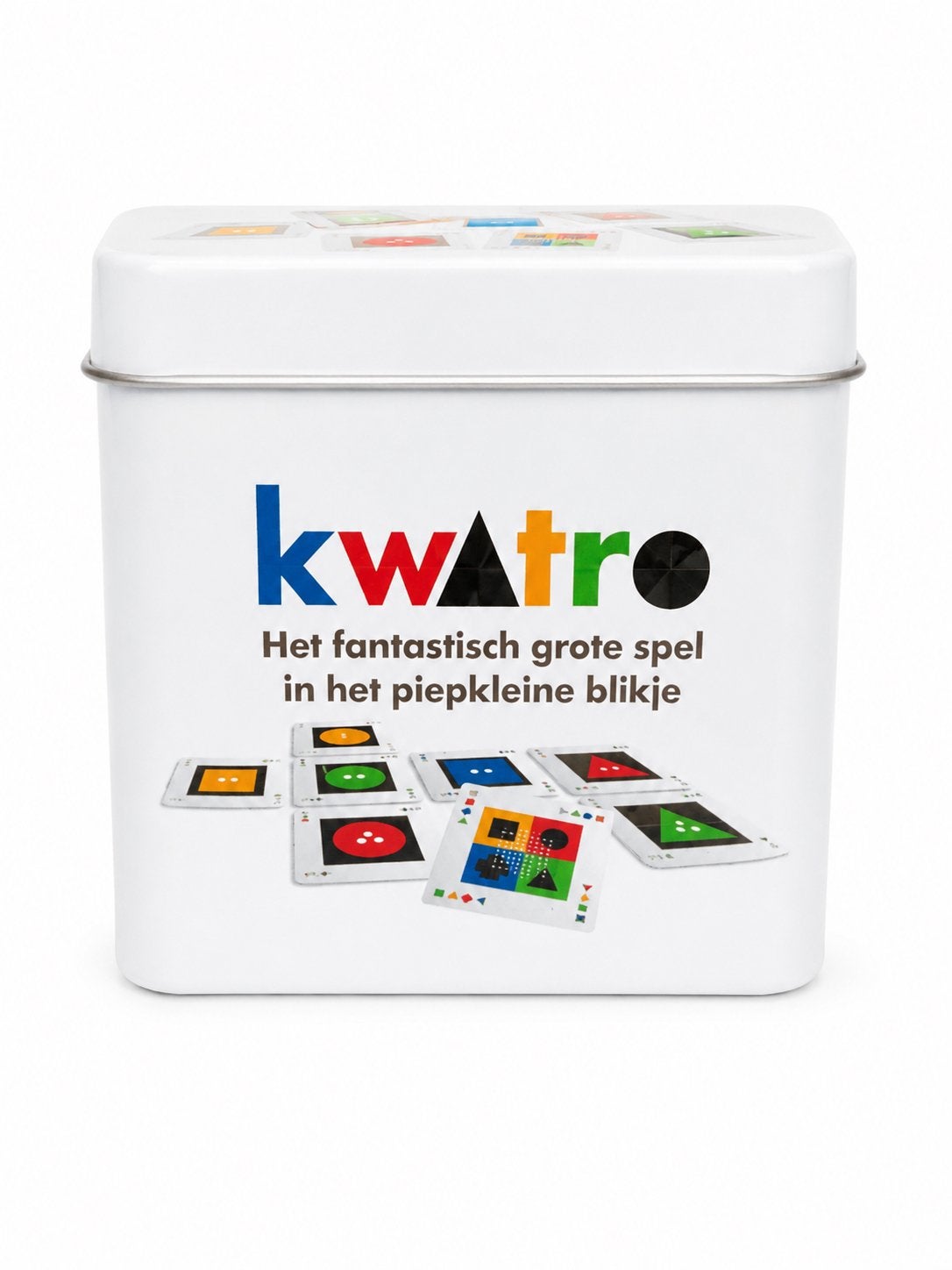 Kwatro: Het fantastisch grote spel in het piepkleine blikje, Een of twee spelers, Ophalen of Verzenden, Nieuw