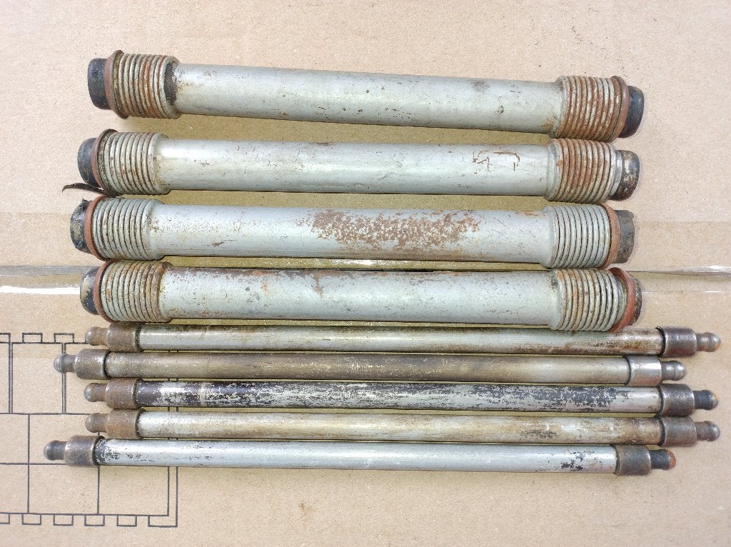 DAF 33  stoterstangen plus hulzen, Ophalen of Verzenden, Gebruikt
