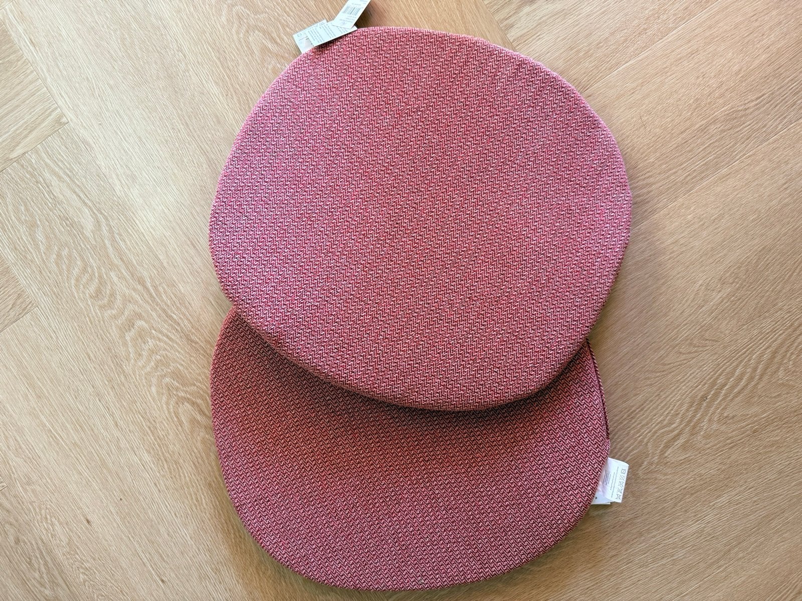 2x kussen roze voor stoel Webbing - Kwantum, Overige merken, Wasbaar, Rond, Ophalen of Verzenden