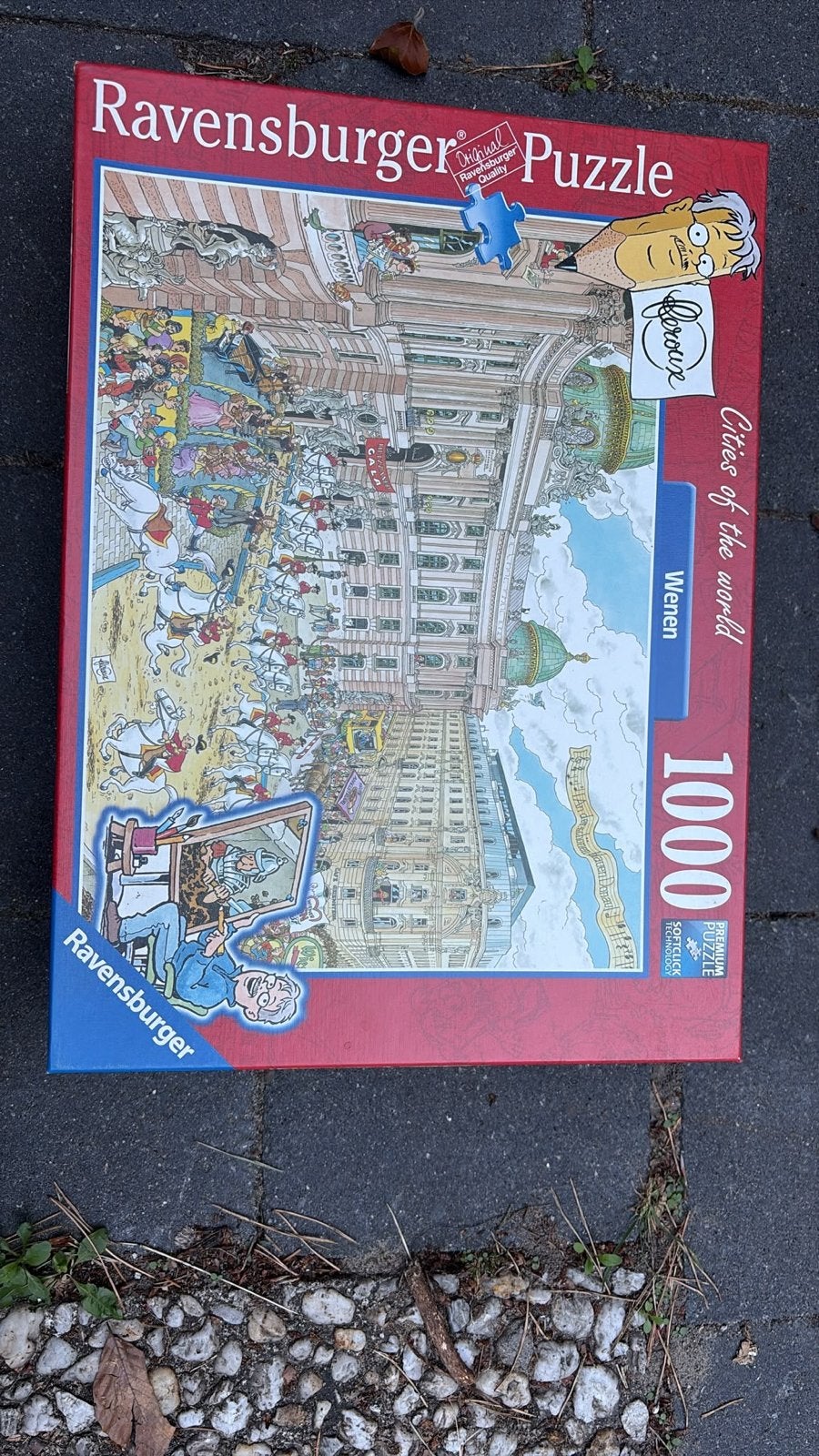 Ravensburger Legpuzzel Wenen 1000 stukjes, Ophalen, 500 t/m 1500 stukjes, Gebruikt, Legpuzzel