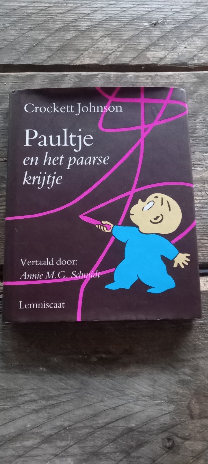 Paultje en het paarse krijtje - Crockett Johnson, Boeken, Ophalen of Verzenden, Gelezen, Crockett Johnson, Fictie algemeen