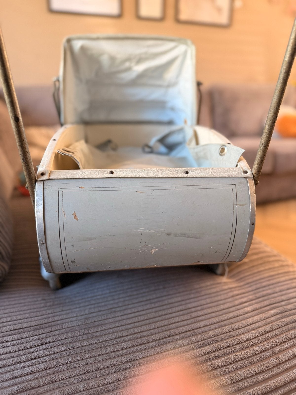Vintage Poppenwagen - Antieke Poppenbuggy, Ophalen, Gebruikt, Overige typen