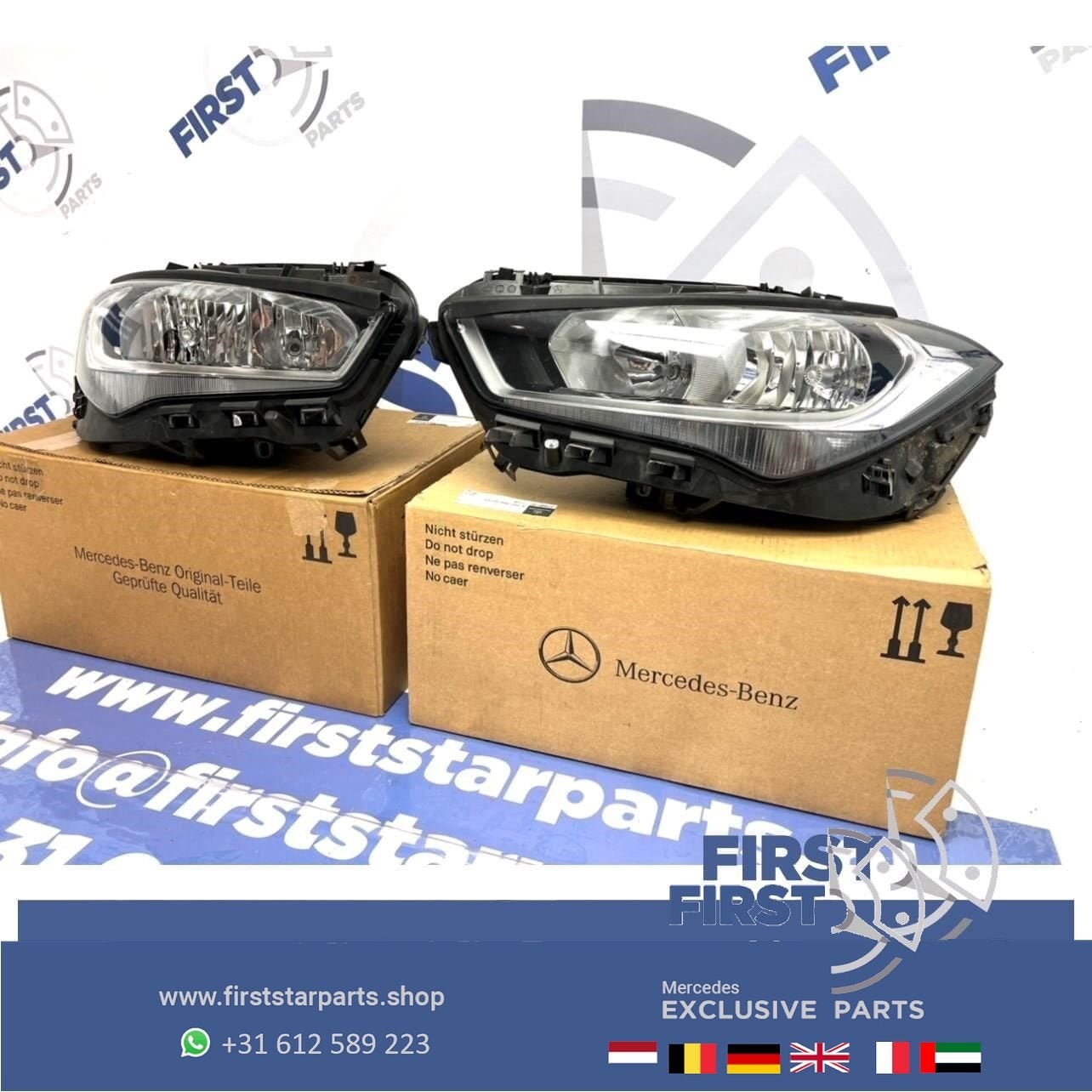 A1189061900 C118 W118 X118 CLA HALOGEEN KOPLAMP LINKS 2019-2, Gebruikt, -, Ophalen of Verzenden, -
