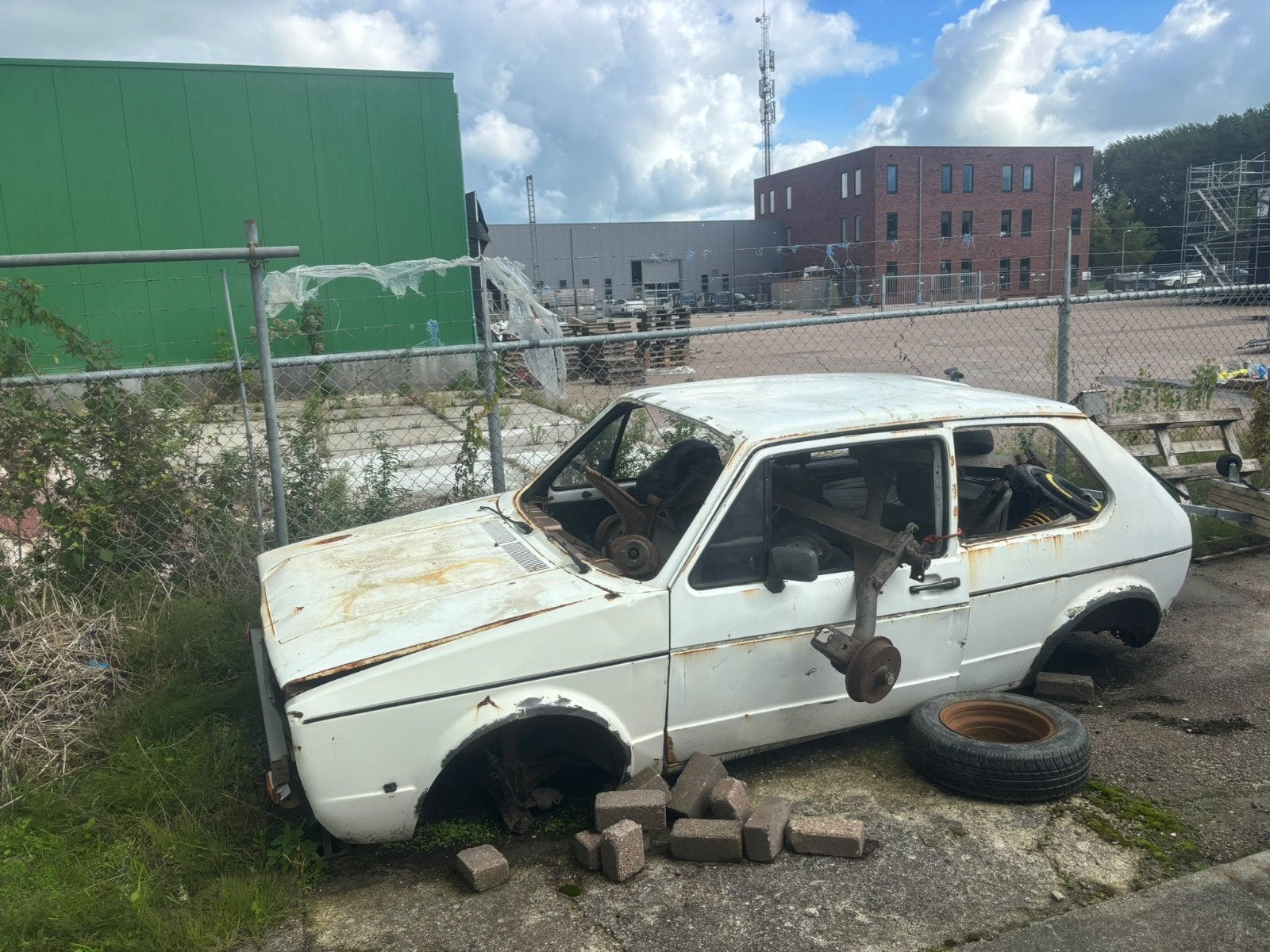 Volkswagen Golf 1 casco autocross, Ophalen, Gebruikt, Volkswagen