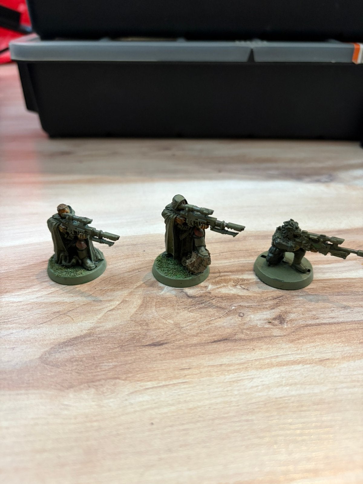 Warhammer 40k astra militarum metalen cadian snipers, Hobby en Vrije tijd, Figuurtje(s), Ophalen of Verzenden, Geverfd, Warhammer 40000