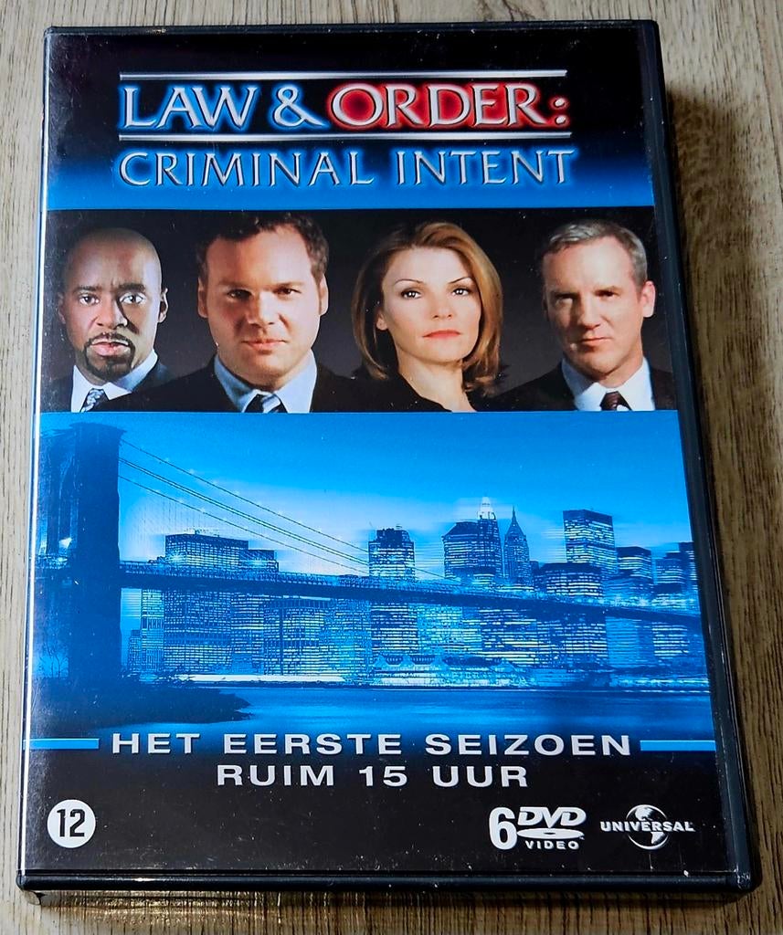 Law & Order: Criminal Intent - Het Eerste Seizoen DVD, Cd's en Dvd's, Dvd's | Tv en Series, Ophalen of Verzenden