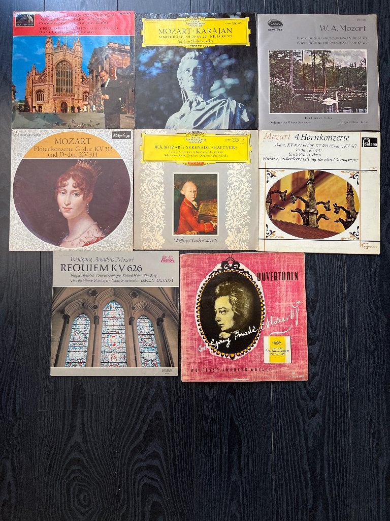 Lps Wolfgang Amadeus Mozart, LP, Gebruikt, Overige typen, Ophalen of Verzenden