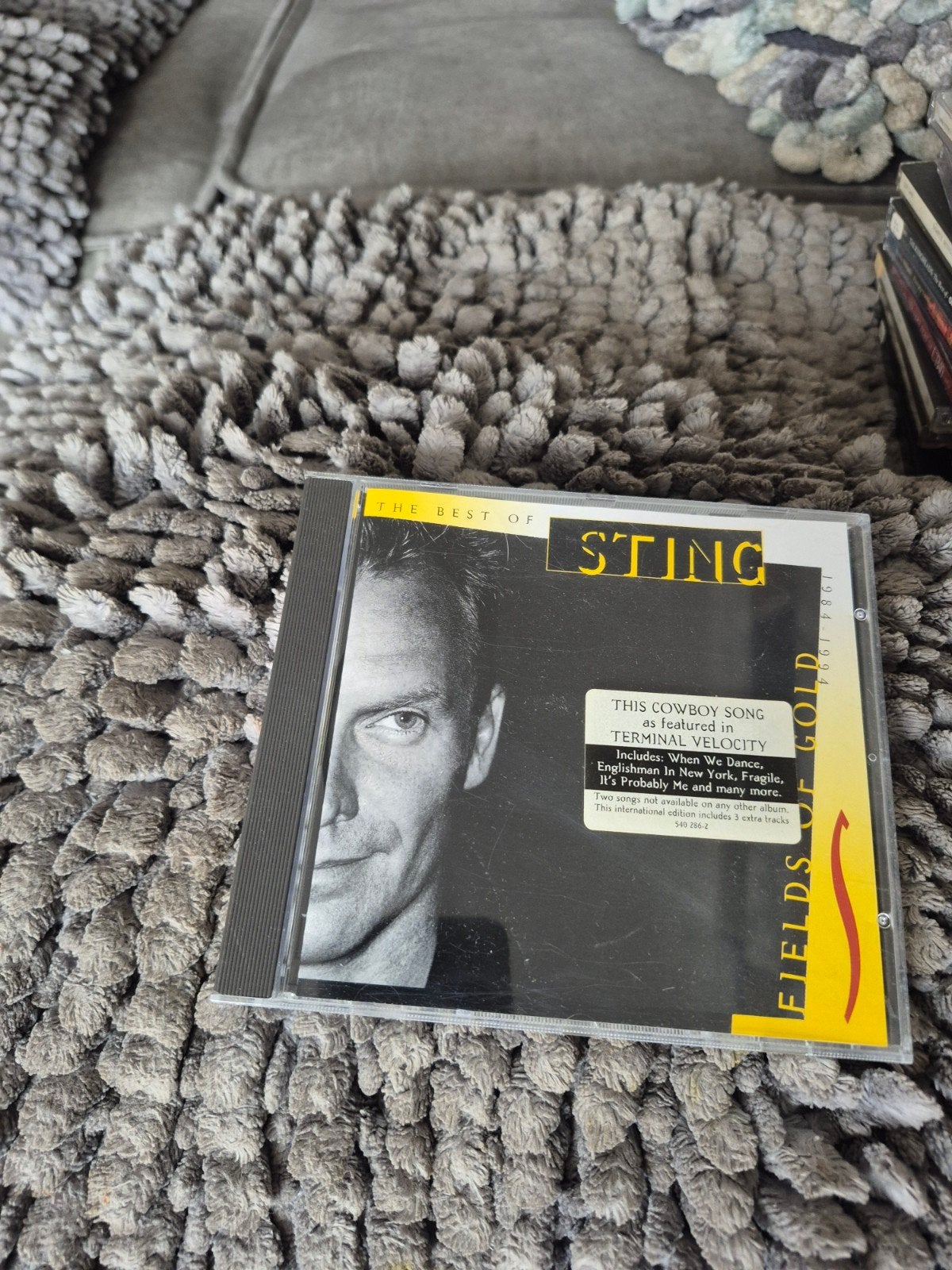 Sting - Fields of Gold: The Best of Sting 1984-1994 CD, Inclusief boekje, Gebruikt, Pop, Ophalen of Verzenden