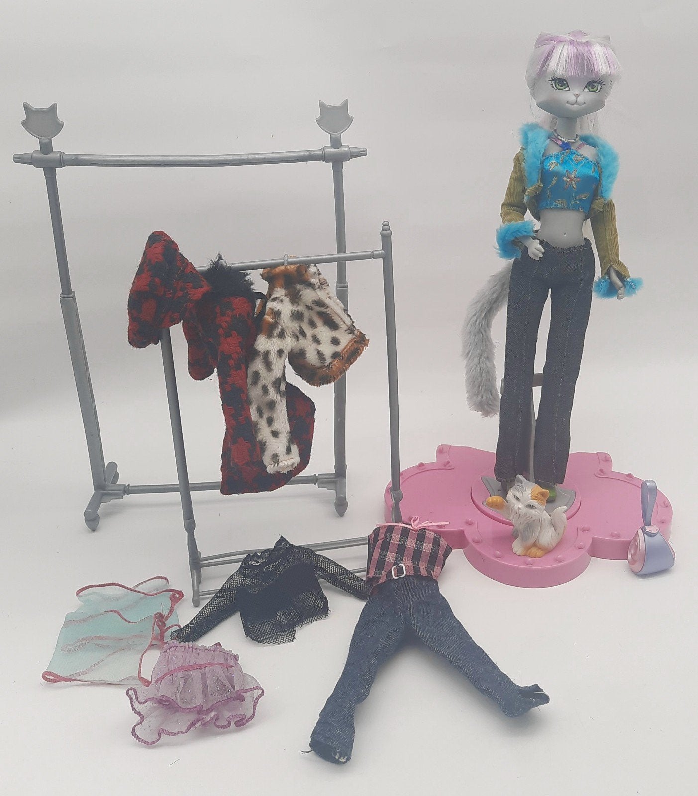 Catwalk Kitties ANIKA pop + kledingstukken en decorstukken, Ophalen of Verzenden, Gebruikt, Overige typen