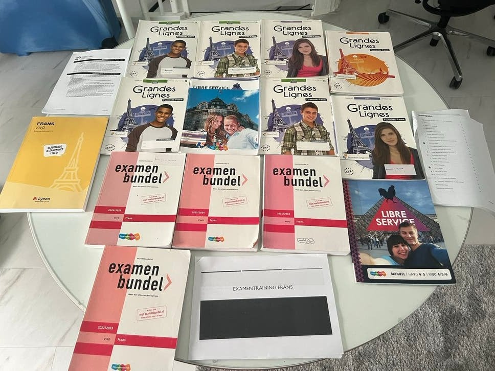 Franse lesboeken en examenbundels VWO, Boeken, Ophalen, Gelezen, HAVO, Frans