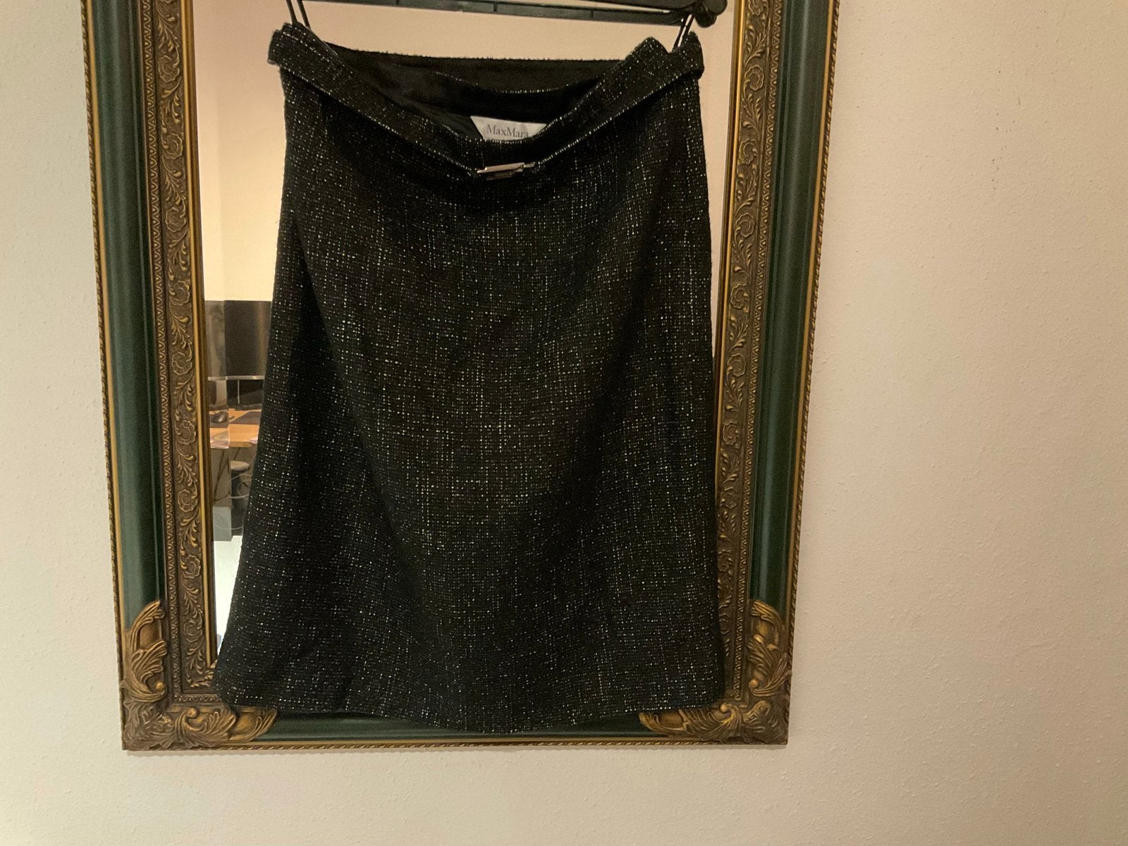 Max Mara rok, Ophalen of Verzenden, Zo goed als nieuw, Maat 42/44 (L), Knielengte