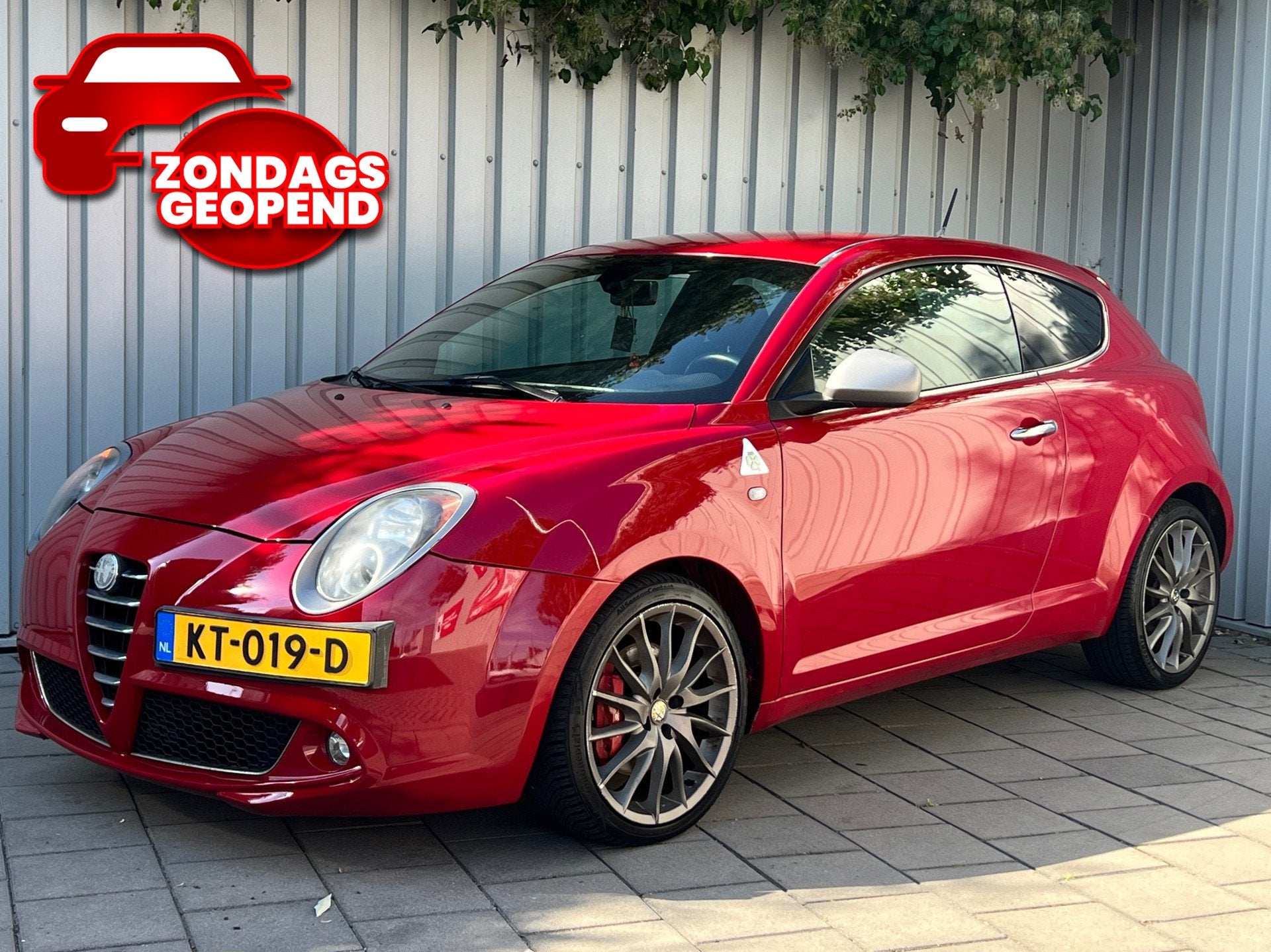 Alfa Romeo MiTo 1.4 T Quadrifoglio Verde|Climate Control|, Auto's, Voorwielaandrijving, Stof, Gebruikt, Zwart