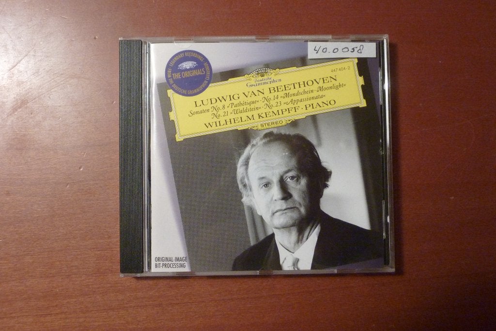 Beethoven Sonaten No. 8 »Pathétique« - Wilhelm Kempff, Overige typen, Ophalen of Verzenden, Zo goed als nieuw, Classicisme
