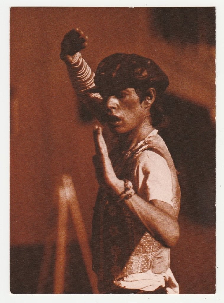 Mick Jagger van The Rolling Stones., Verzenden, 1980 tot heden, Ongelopen, Muziek