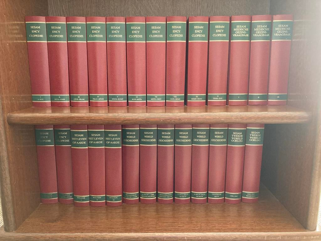 Sesam Encyclopedie, compleet, Boeken, Encyclopedieën, Ophalen, Gelezen, Algemeen, Complete serie