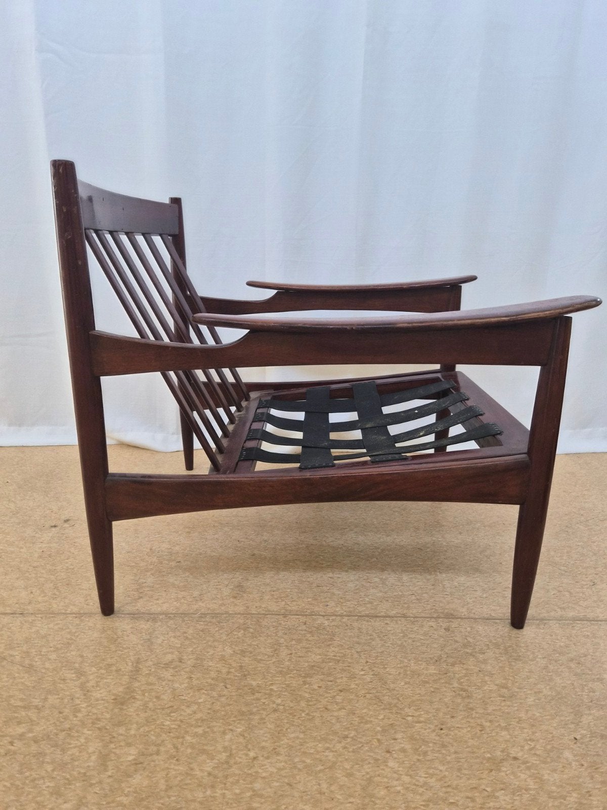 Vintage design fauteuil opknapper - Bijzonder object, Huis en Inrichting, Fauteuils, Gebruikt, 75 tot 100 cm, Ophalen of Verzenden