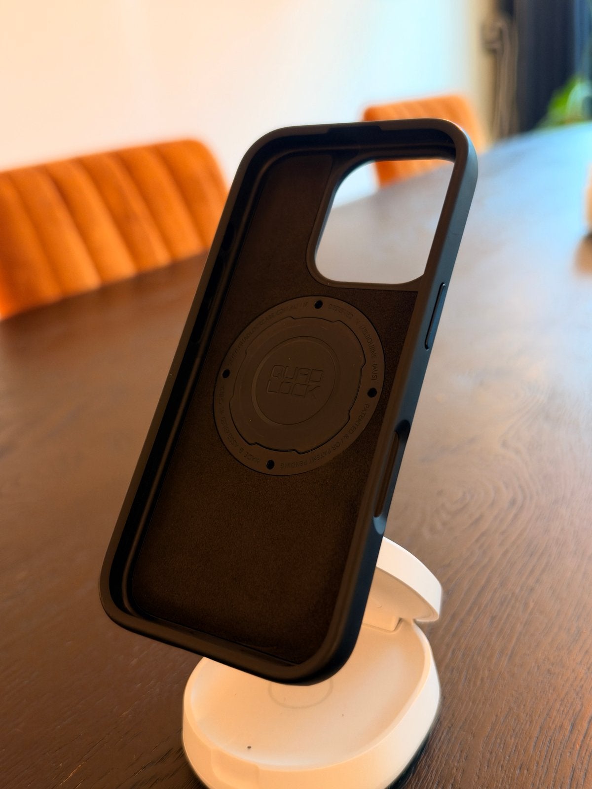 Quad Lock Hoesje voor iPhone 16 Pro - Zwart, Telecommunicatie, IPhone 14 Pro Max, Quad Lock, Hoesje of Tasje, Schokbestendig