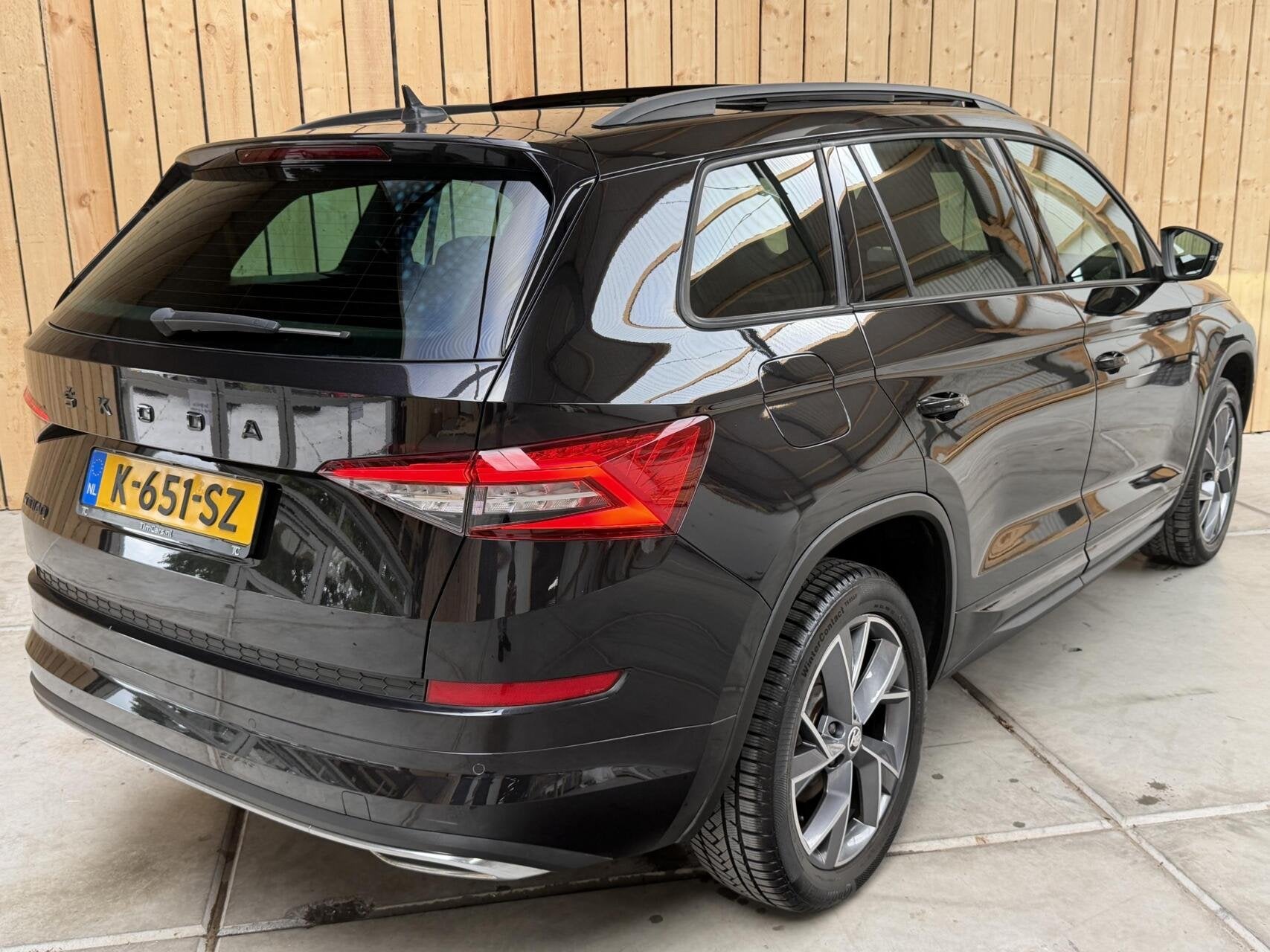 Skoda Kodiaq 1.5 TSI Sportline Business 7 persoons Automaat, Auto's, Euro 6, 4 cilinders, 150 pk, Zwart