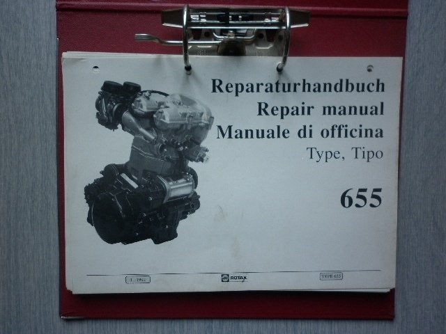 Bombadier Rotax motor type 655 Repair manual (5246zR), Verzenden, Overige merken