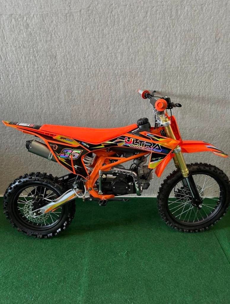 Ultra pit bike / crossmotor NIEUW, Fietsen en Brommers, Minibikes, Midibikes en Pitbikes, Ophalen of Verzenden, Zo goed als nieuw