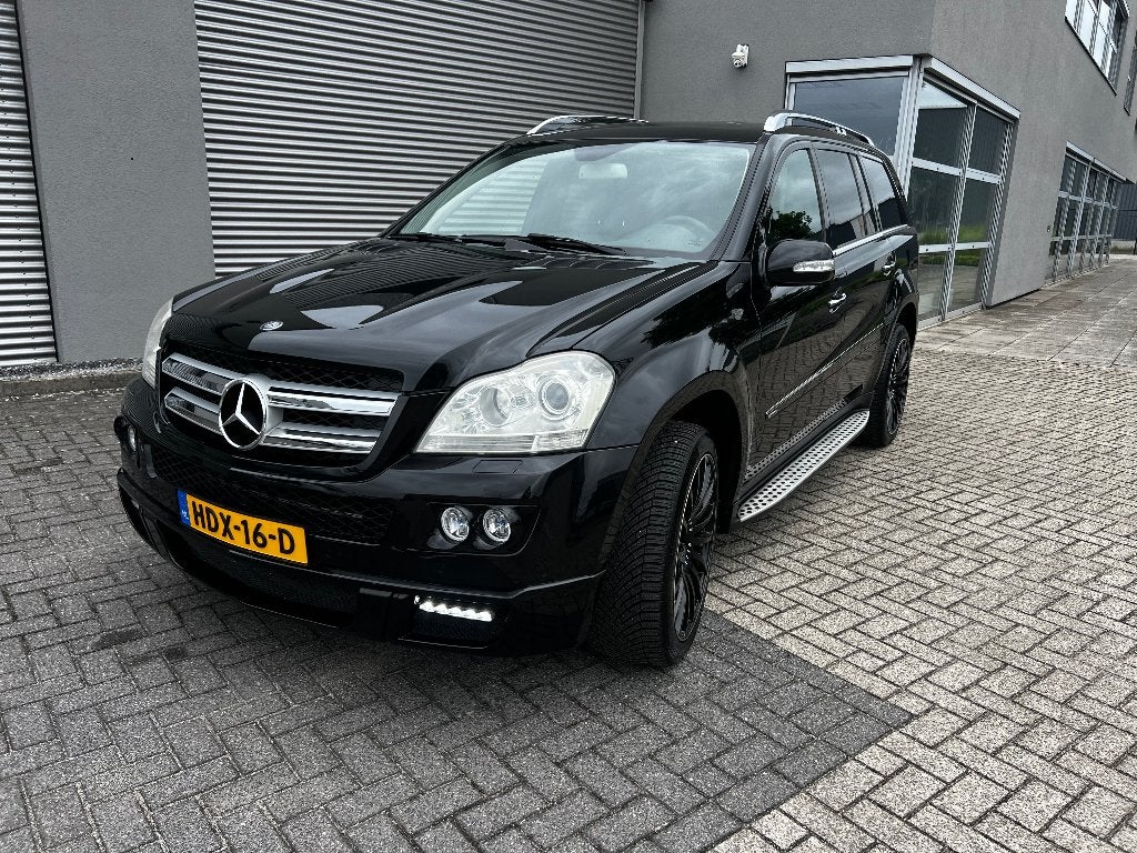 Mercedes-Benz Mercedes 2009 Zwart 7-sits, Auto's, Automaat, 5461 cc, GL, Zwart
