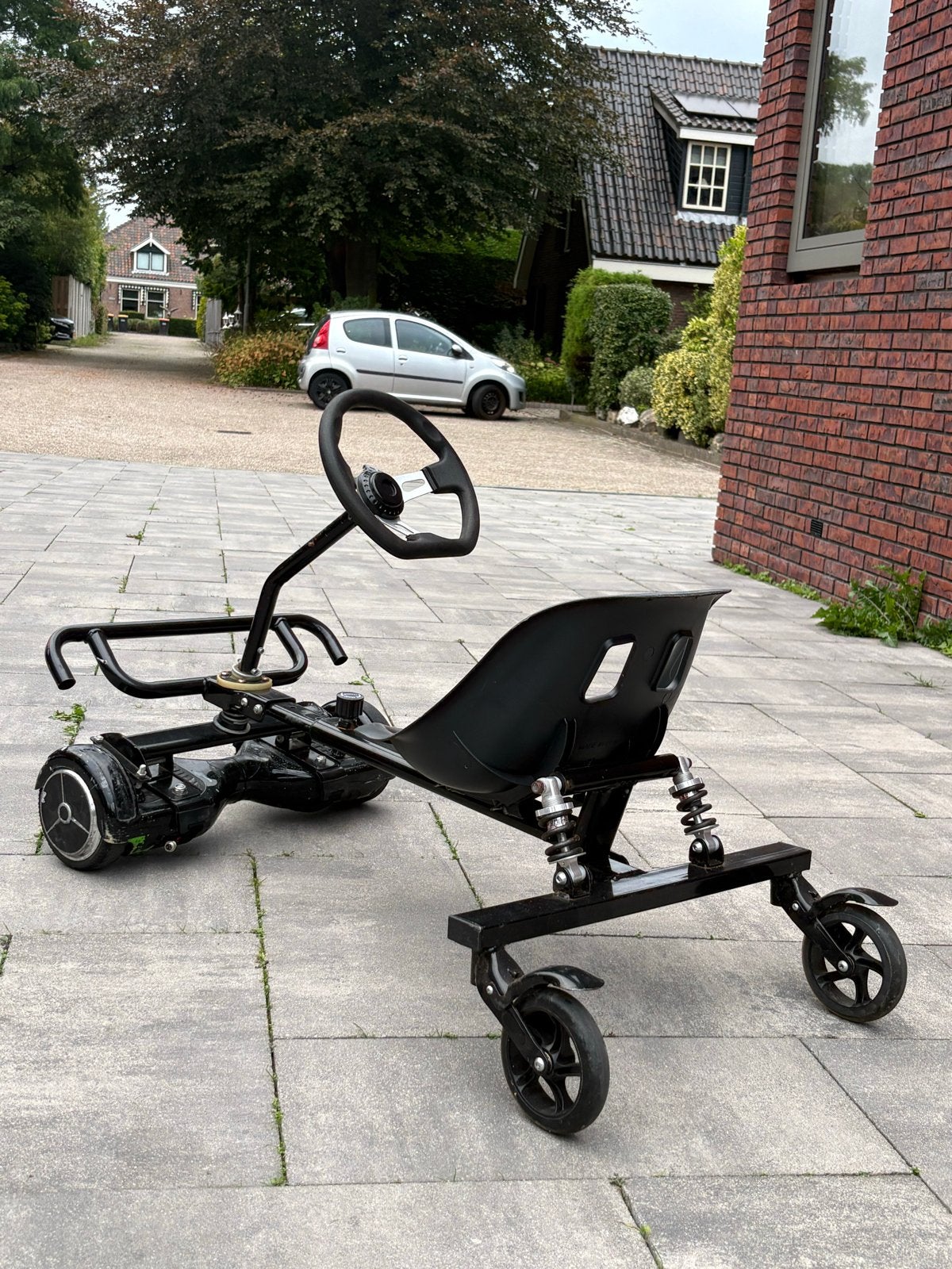 Hoverboard Kart - Zwart, Zo goed als nieuw, Ophalen, Zo goed als nieuw, Overige merken