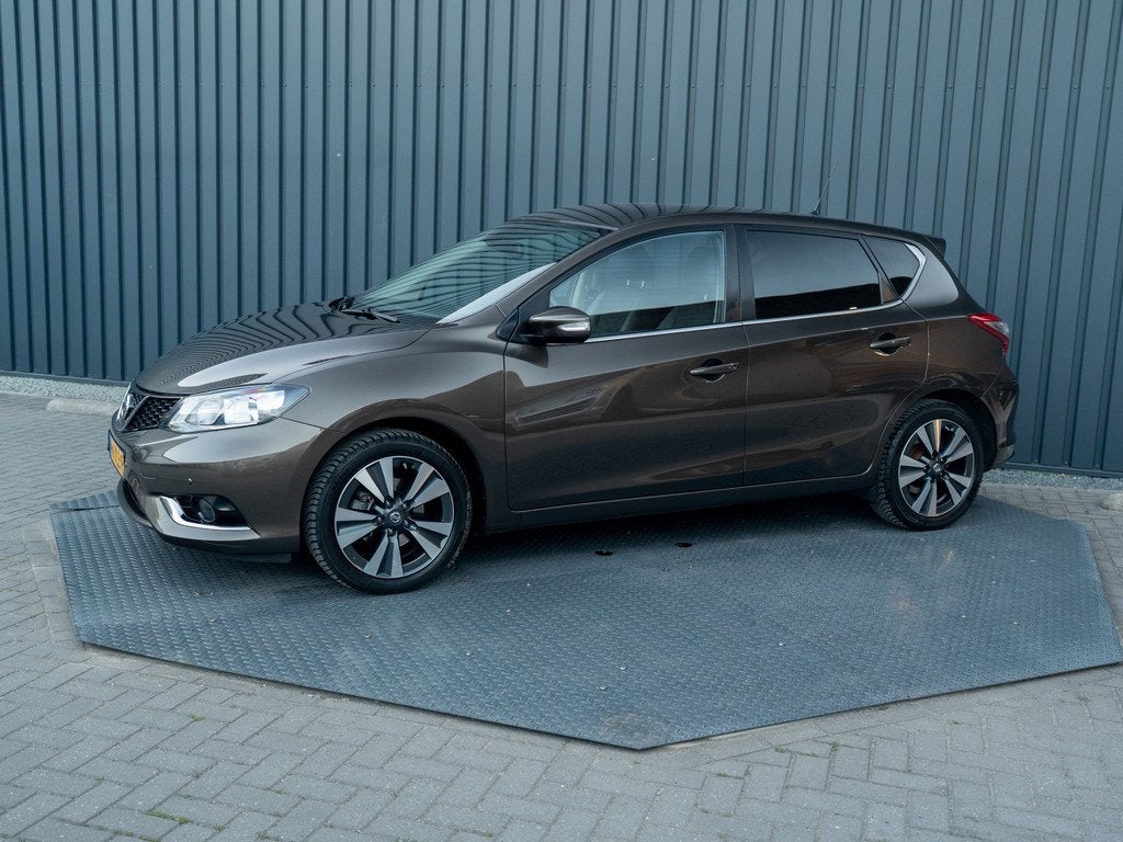 Nissan Pulsar 1.2 DIG-T N-Connecta | Trekhaak afnb. | Camera, Auto's, Nissan, 12 maanden, Gebruikt, Bedrijf, 1180 kg