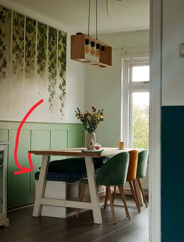 KALLAX bankkussen/ bench seat, Huis en Inrichting, Banken | Bankstellen, Ophalen, Gebruikt, Minder dan 75 cm, Driepersoons