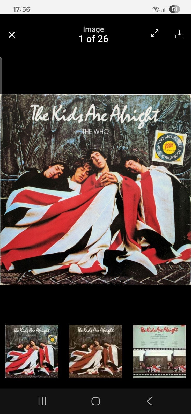 Dubbelalbum the who, Ophalen of Verzenden, Gebruikt, Overige formaten, Poprock