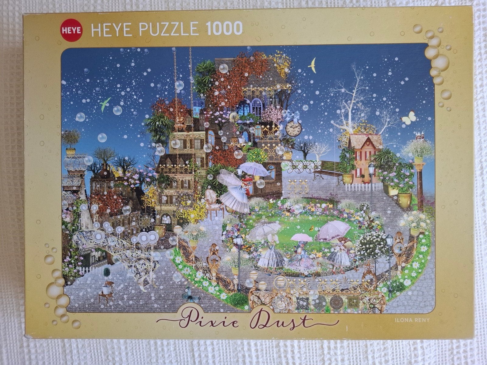 Heye Pixie Dust Ilona Rèny Legpuzzel 1000 stukjes, Ophalen of Verzenden, 500 t/m 1500 stukjes, Zo goed als nieuw, Legpuzzel