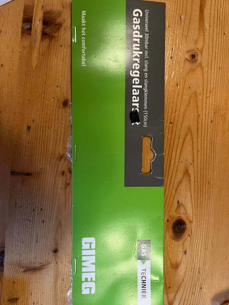 Gasdrukregelaar, Ophalen, Nieuw