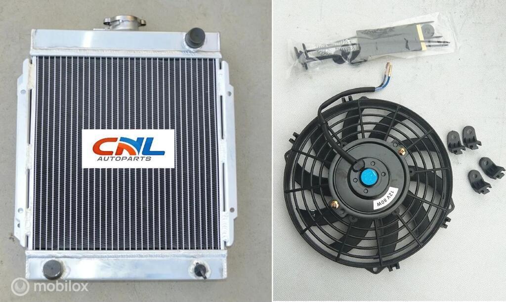 Radiateur+fan DATSUN 1200 120Y B110 B210 A12/T 1970-1976 MT