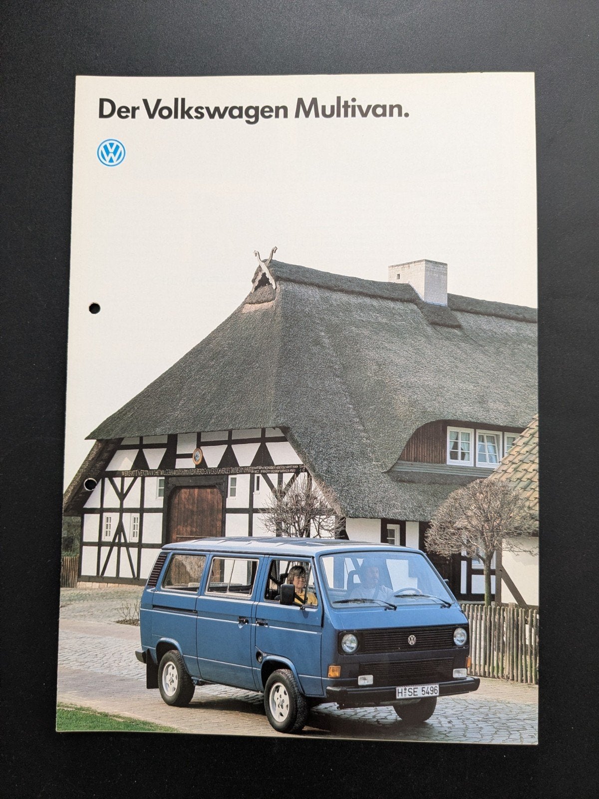 Brochure VOLKSWAGEN T3 Multivan 10/1988 (D) prijslijst (NL), Ophalen of Verzenden, Zo goed als nieuw, Volkswagen