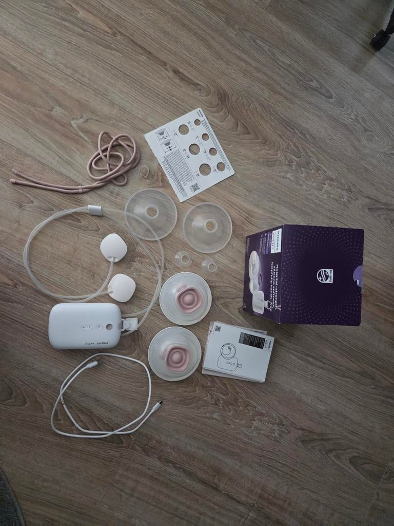 Philips Avent Dubbele Elektrische Borstkolf handsfree, Ophalen of Verzenden, Zo goed als nieuw, Borstkolf
