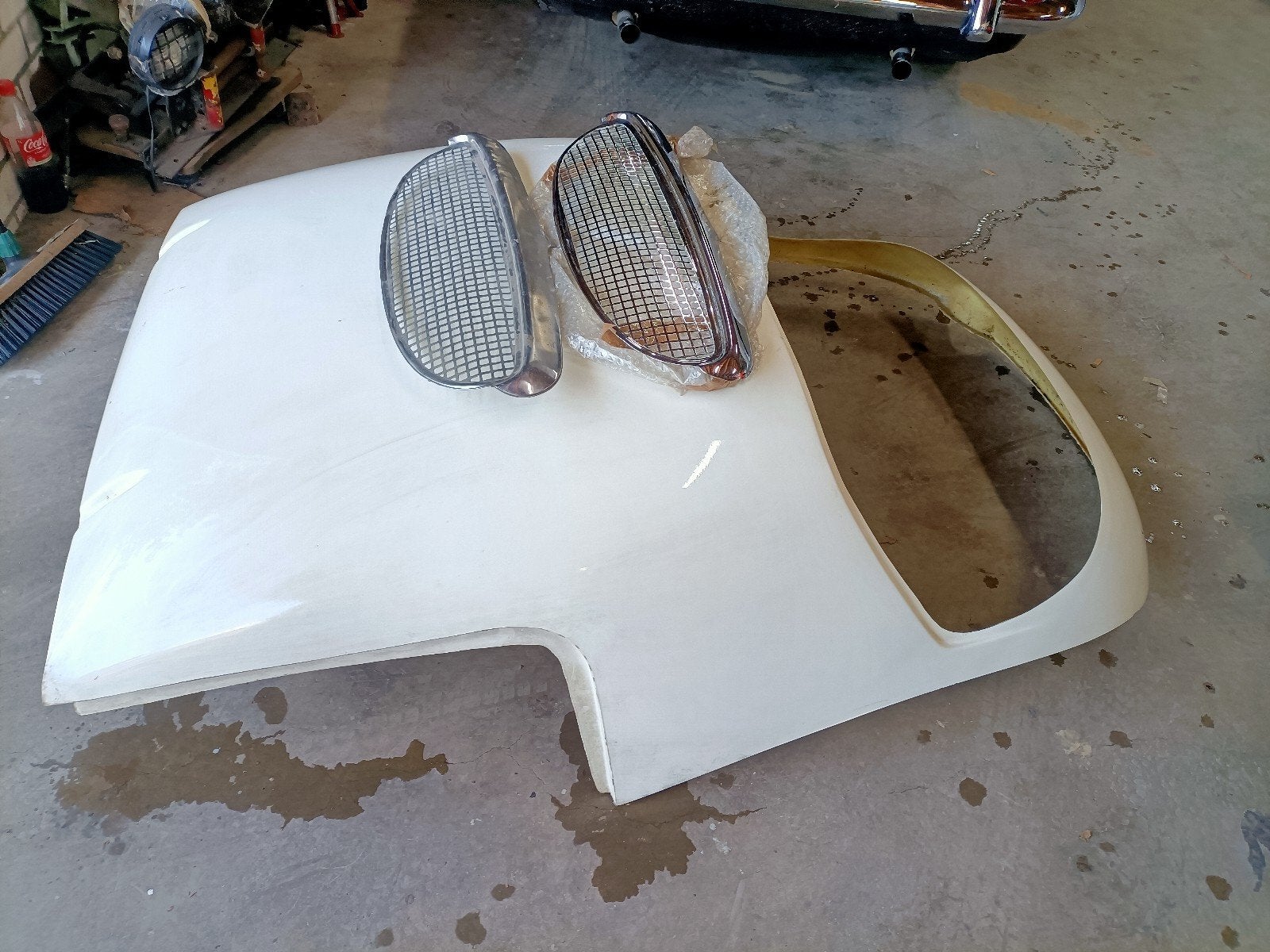 Austin healey sprite mk1 frogeye onderdelen, Ophalen