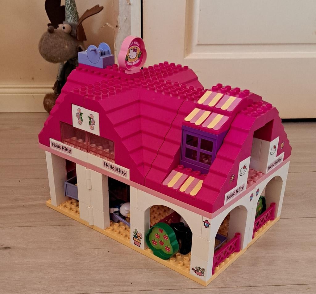 Hello Kitty boerderij speelset, Ophalen of Verzenden, Gebruikt, Overige merken