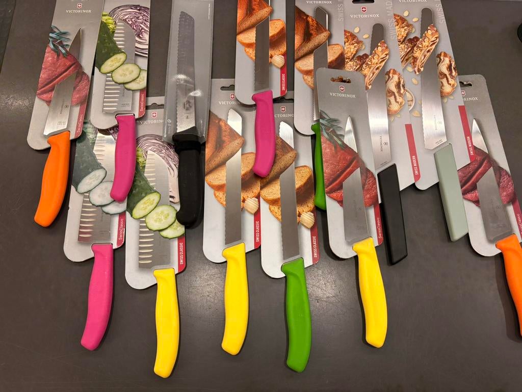 Grote Partij Victorinox koksmessen keukenmes zwitsers zakmes, Huis en Inrichting, Keuken | Bestek, Ophalen of Verzenden, Nieuw