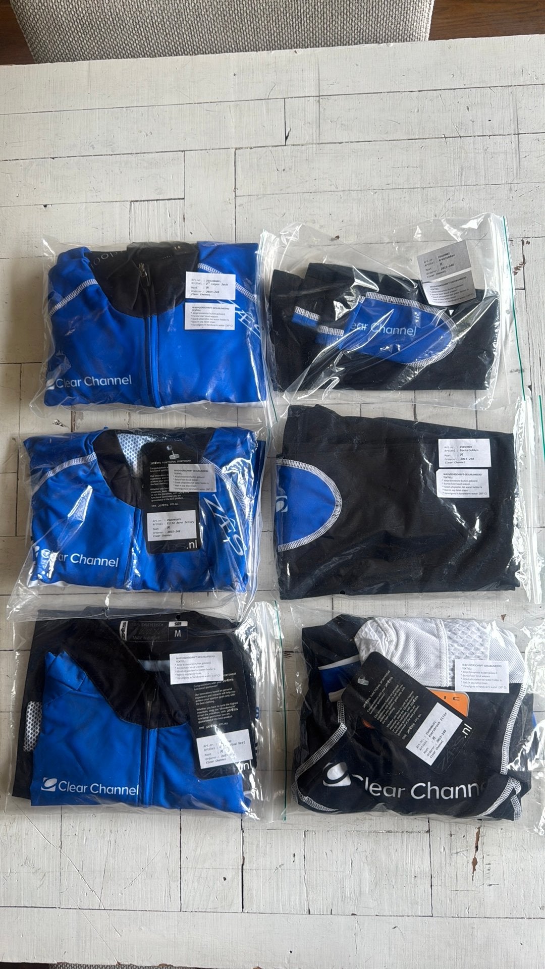 Nieuwe Zaes Wielrenkleding Set - maat M, Ophalen of Verzenden, Nieuw, Kleding