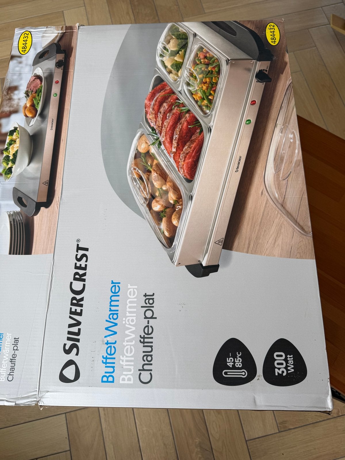 Silvercrest Buffet Warmer - Slechts één keer gebruikt, Ophalen of Verzenden, Zo goed als nieuw